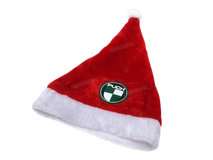 Weihnachtsmann-Hut mit Puch Logo