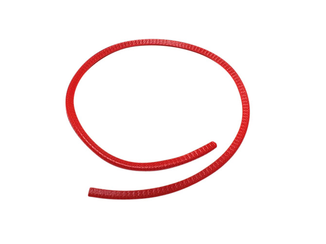 Sierstrip rubber tank / frame universeel kantprofiel rood product