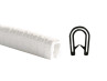 Sierstrip rubber tank / frame universeel kantprofiel wit Sierstrip rubber tank / frame universeel kantprofiel wit