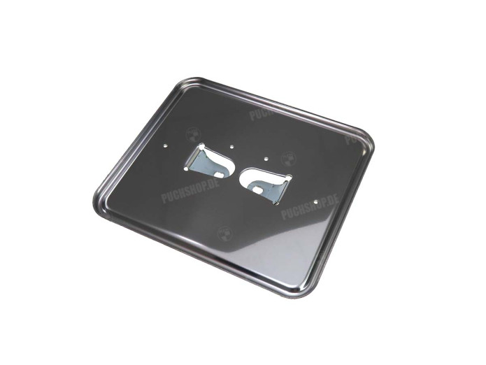 Licence plate holder Holland square chrome steel