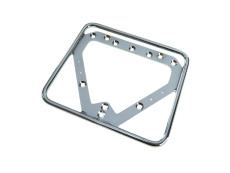 Licence plate holder Holland square chrome classic (14.5x12.5cm)
