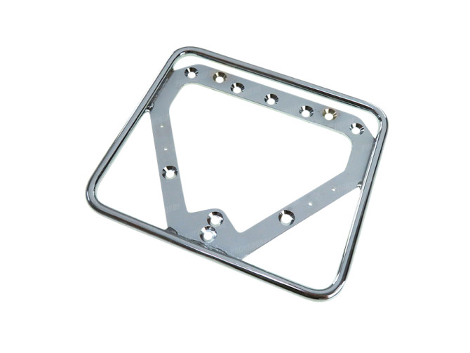 Licence plate holder Holland square chrome classic (14.5x12.5cm) main