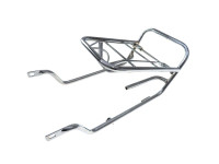 Luggage carrier Puch Monza rear chrome with lock holder