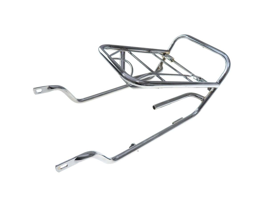 Luggage carrier Puch Monza rear chrome with lock holder main