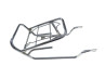 Luggage carrier rear Puch Monza chrome with lock holder