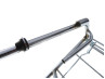 Luggage carrier rear Puch Monza chrome with lock holder