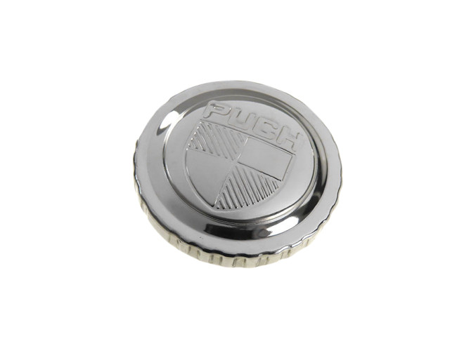 Fuel cap bajonet 30mm with logo Puch Maxi chrome  product