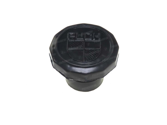 Fuel cap 30mm Puch Maxi as original with logo black main