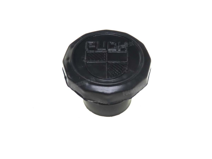 Tankdeckel 30mm Puch Maxi wie Original mit Logo schwarz