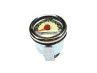 Puch Lighting Speedometer VDO replica 48m 100km/h Speedometer kilometer 48mm 100km/h VDO replica cream / black