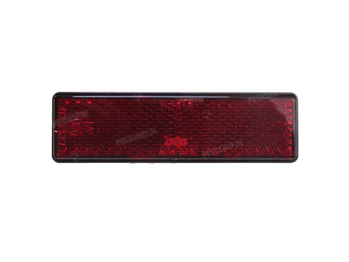Reflector rood universeel achter met schroefdraad