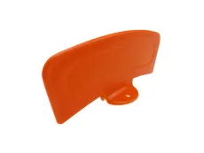 Front fender plate orange universal
