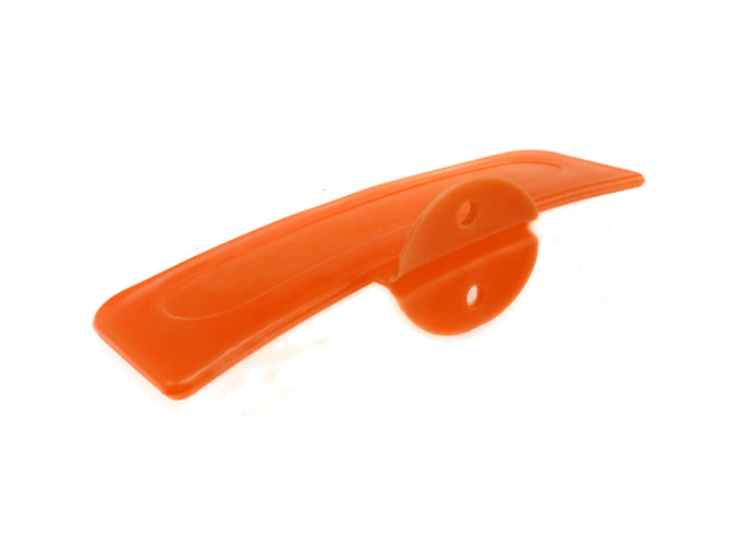 Front fender plate orange universal product