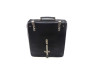 Luggage carrier rear bag Retro black / white