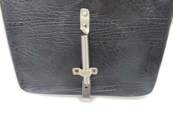 Luggage carrier rear bag Retro black / white product