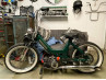 Voetsteun Puch Maxi / E50 Highway step chopper staal thumb extra