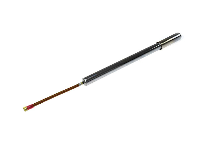 Banden fietspomp universeel chroom (360mm / 320mm)