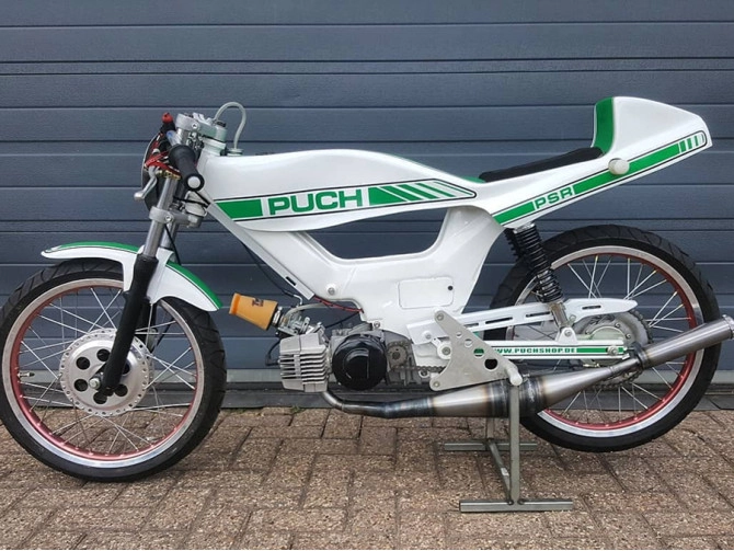 Achterbrug Puch Maxi S race PSR by Homoet, the original! product
