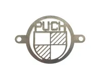 Luftfilter Lochabdichtung mit Puch-Logo Edelstahl 