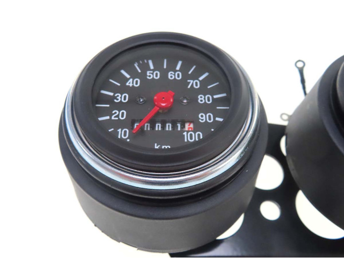 Speedometer cockpit Puch Monza / M50 complete with RPM / kilometer speedometer