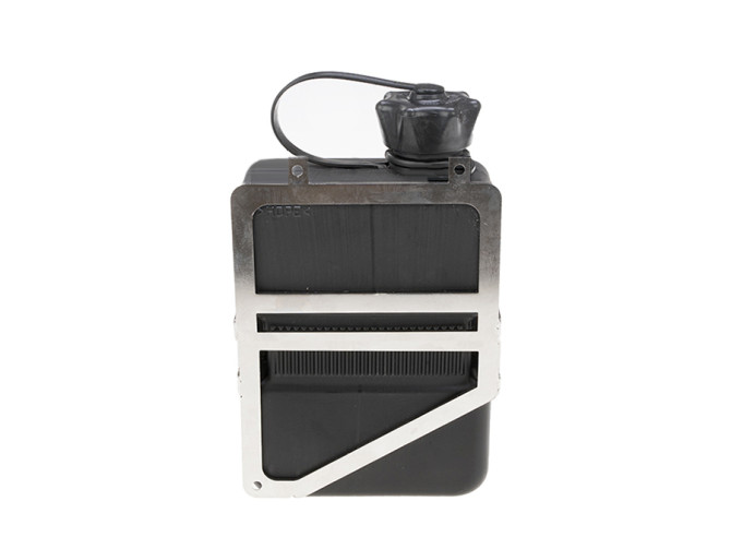 Bagagedrager houder met FuelFriend jerrycan Puch Maxi N / K links zwart (1 liter) product