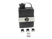 Bagagedrager houder met FuelFriend jerrycan Puch Maxi N / K rechts zwart (1 liter)