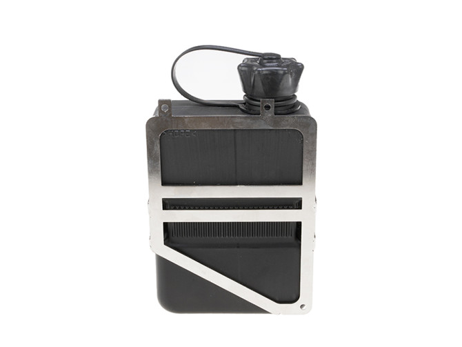 Bagagedrager houder met FuelFriend jerrycan Puch Maxi N / K rechts zwart (1 liter) product
