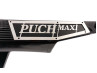 Side cover Puch Maxi N "Puch Maxi" stainless steel trim plate 2