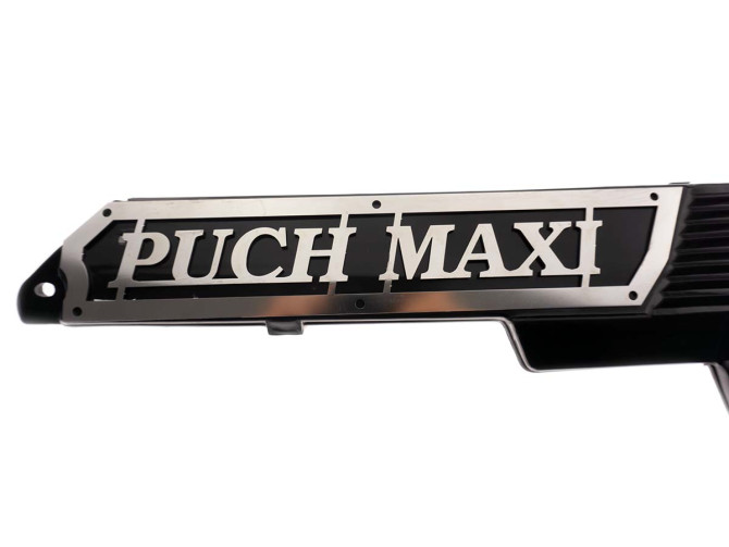 Seitenverkleidung Puch Maxi N Zierplatte mit Tekst Edelstahl product