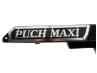 Seitenverkleidung Satz Puch Maxi N Zierplatte mit Tekst Edelstahl thumb extra