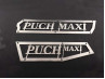 Side cover Puch Maxi N trim plate with text stainless steel  thumb extra