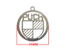 Schlüsselanhänger Puch logo RVS thumb extra