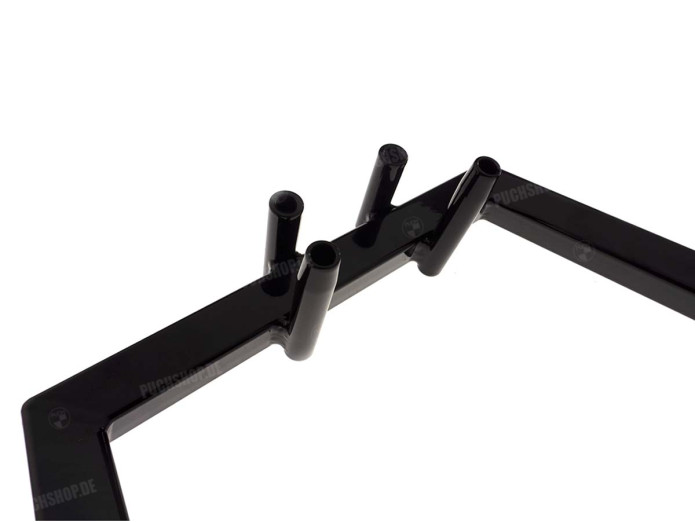 Fussrast Puch Maxi / E50 Highway step Chopper Glanz Schwarz