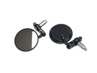 Mirror set bar-end version round carbon