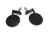 Mirror set bar-end version round carbon Mirror set bar-end version round carbon