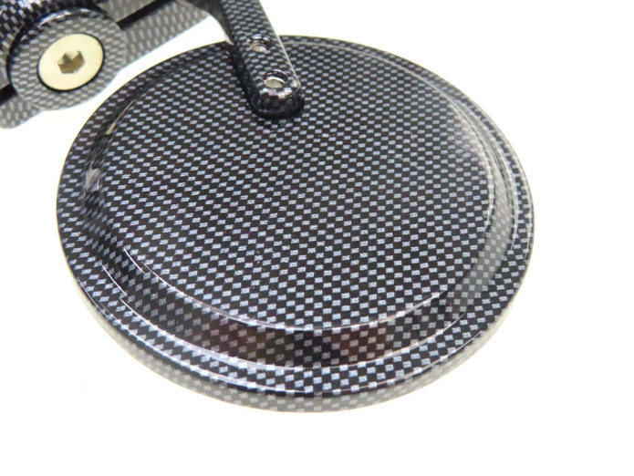 Mirror set bar-end version round carbon