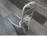 Luggage carrier Puch Maxi tank / frame bracket white thumb extra