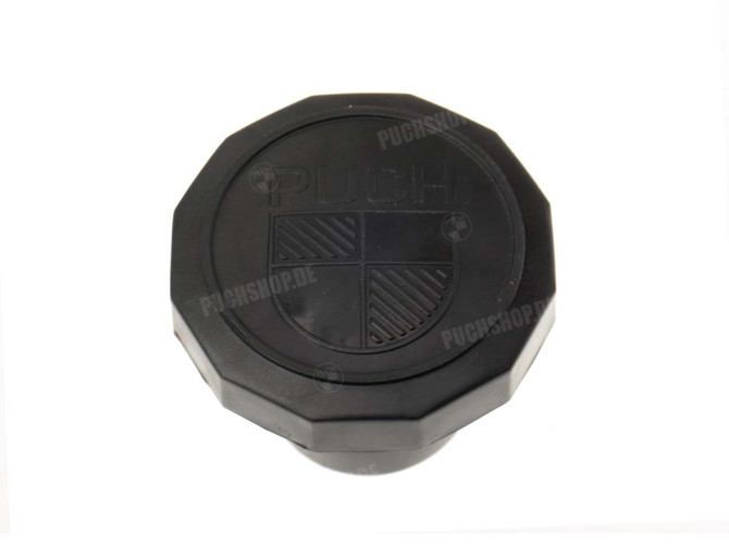 Fuel cap 30mm Puch Maxi as original with logo black A-quality main