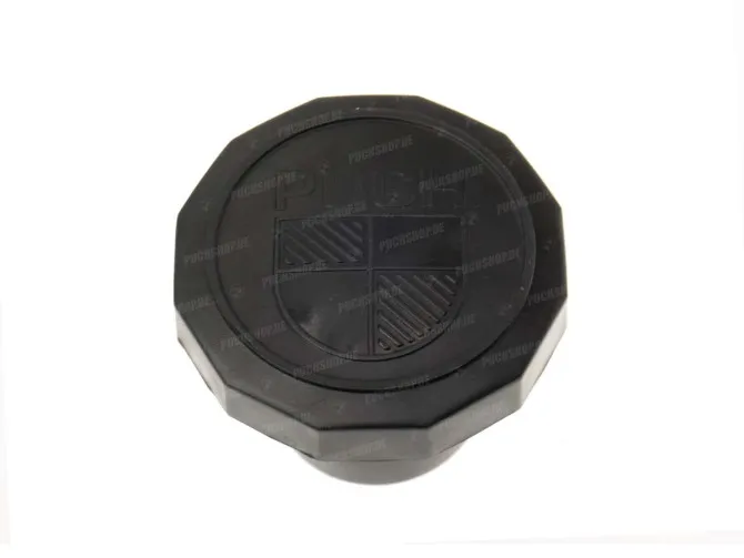 Tankdop 30mm Puch Maxi als origineel met logo zwart A-kwaliteit main