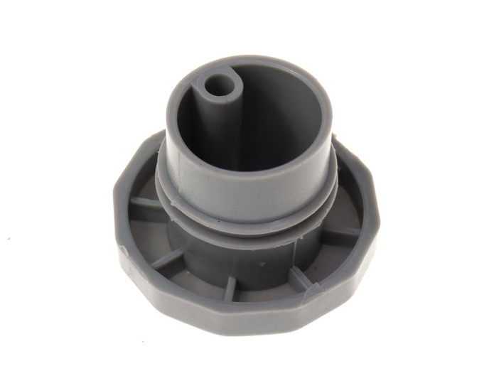 Tankdeckel 30mm Puch Maxi wie Original Logo grau A-Qualität
