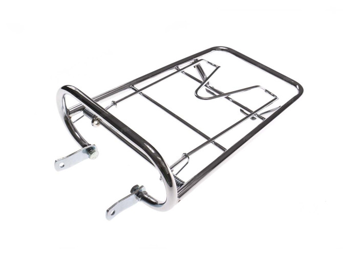 Luggage carrier Puch VZ rear chrome short model 1