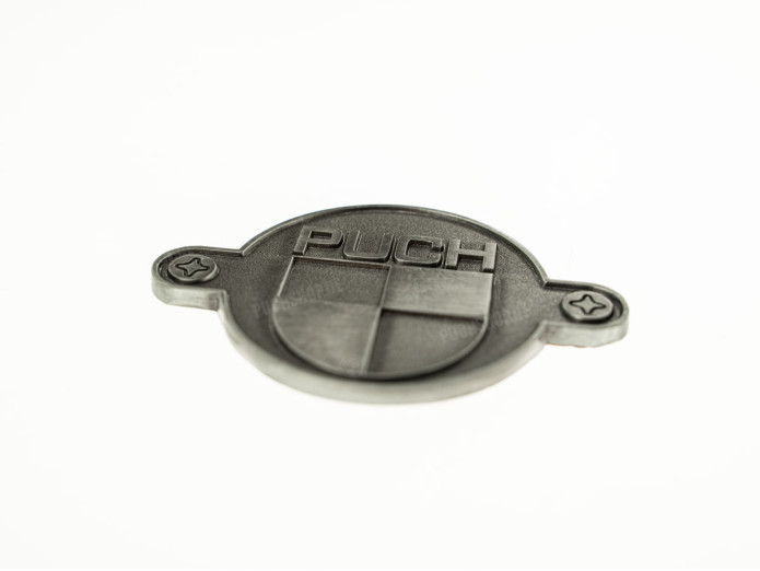 Air filter hole cover Badge / Emblem 67mm 3M tape RealMetal