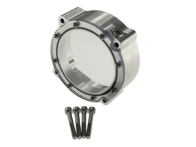 Clutch cover Puch Maxi S / N E50 CNC transparent PSR pull start