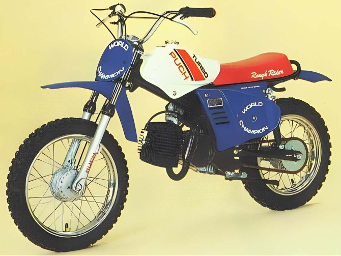 Puch Magnum X Rough Rider kappen set compleet als origineel product