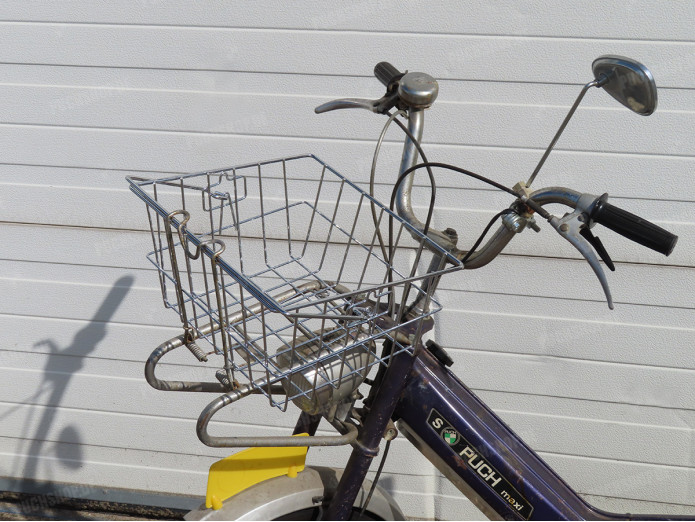 Luggage carrier front Basket Puch Maxi / universal as original chrome