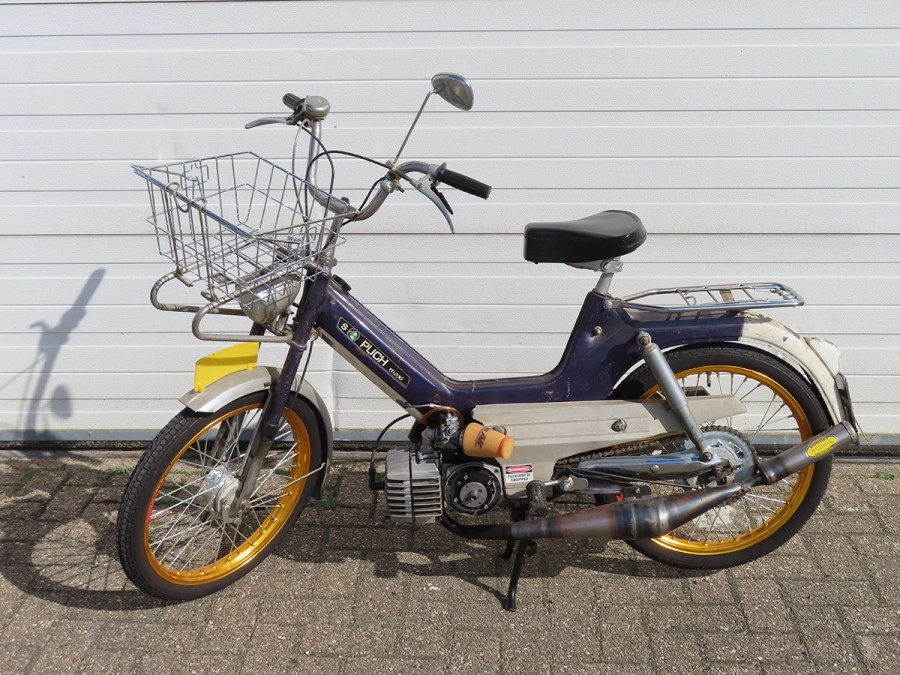 Gepcktrger Vorne Korb Puch Maxi / universal wie Original Chrom