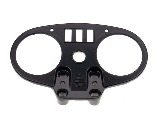 Teller cockpit montageframe zwart Puch Monza GP universeel product