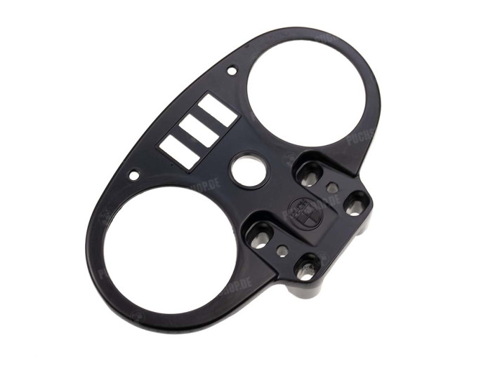 Speedometer cockpit mounting frame black Puch Monza GP uni