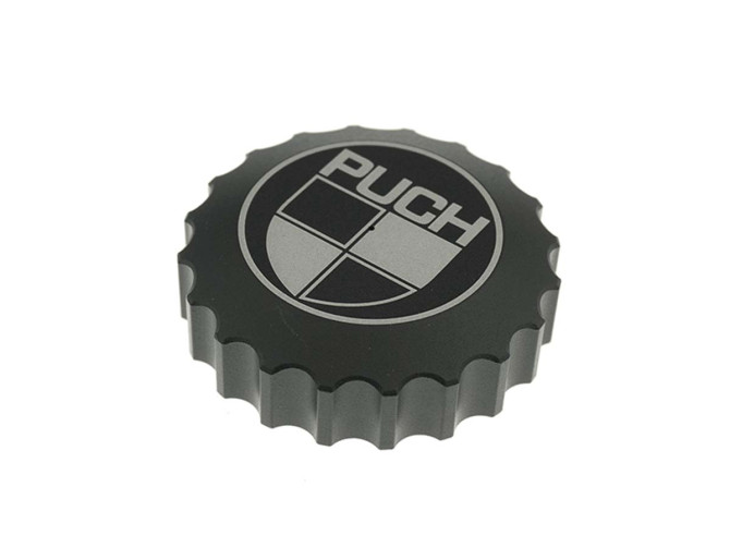 Fuel cap 30mm Puch Maxi aluminium bajonet black anodised 66Heroes product