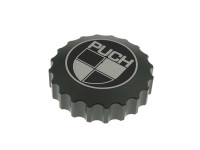 Tankdeckel 30mm Puch Maxi Alu Bajonett Schwarz eloxiert 66Heroes